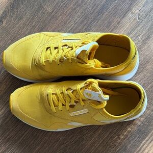 Reebok Golden Yellow Athletic Shoes